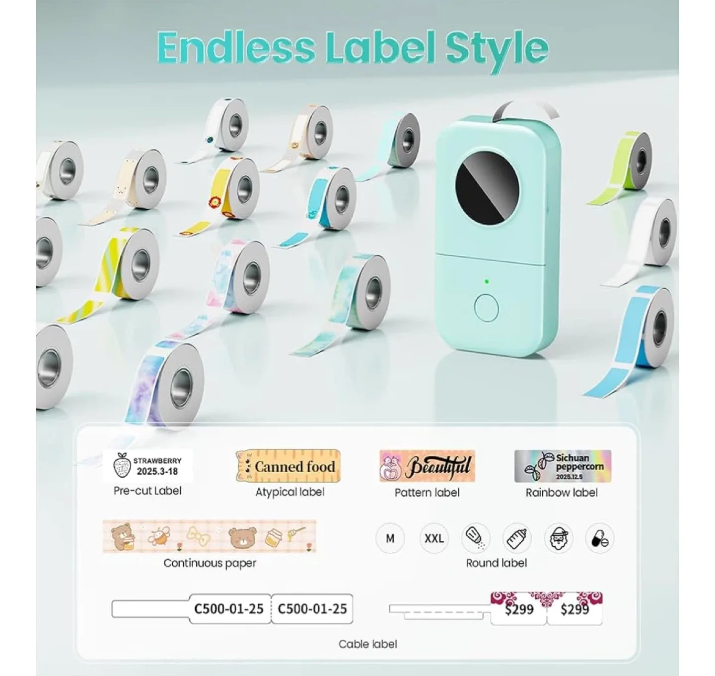 Phomemo D30 Label Maker Machine image indicator(9)