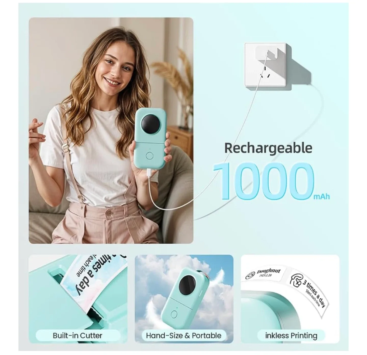 Phomemo D30 Label Maker Machine image indicator(7)