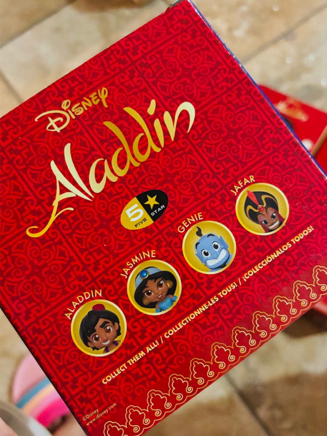 Disney Aladdin Funko 5 Star Vinyl Figures