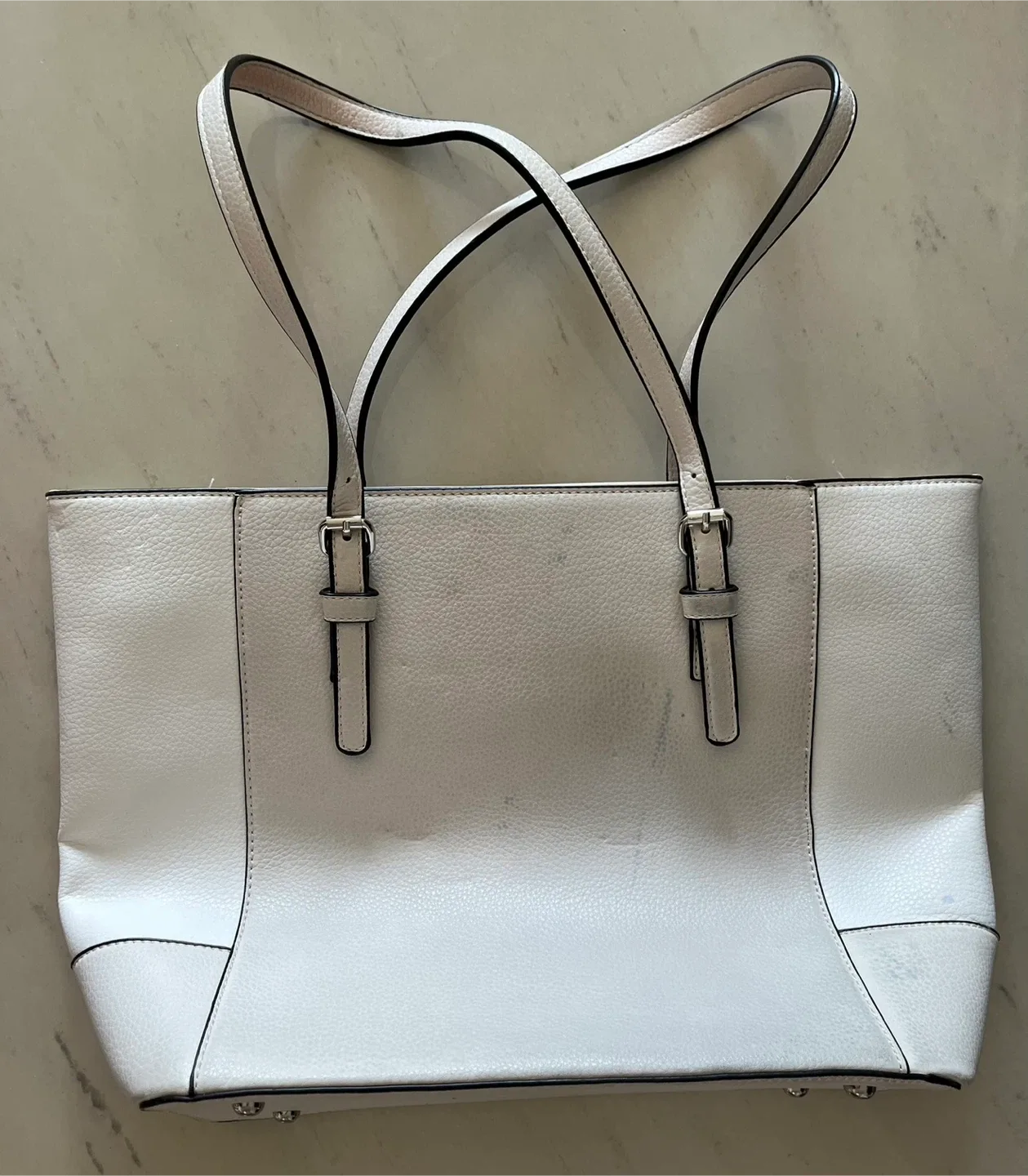 White Tote Bag image indicator(2)