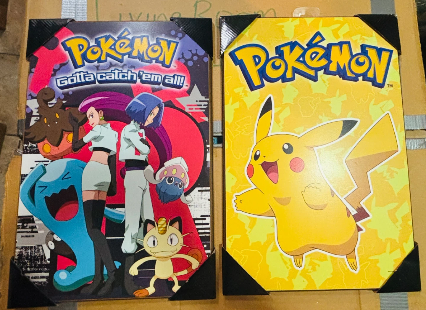 Pokémon Gotta Catch 'Em All & Pikachu Wall Art