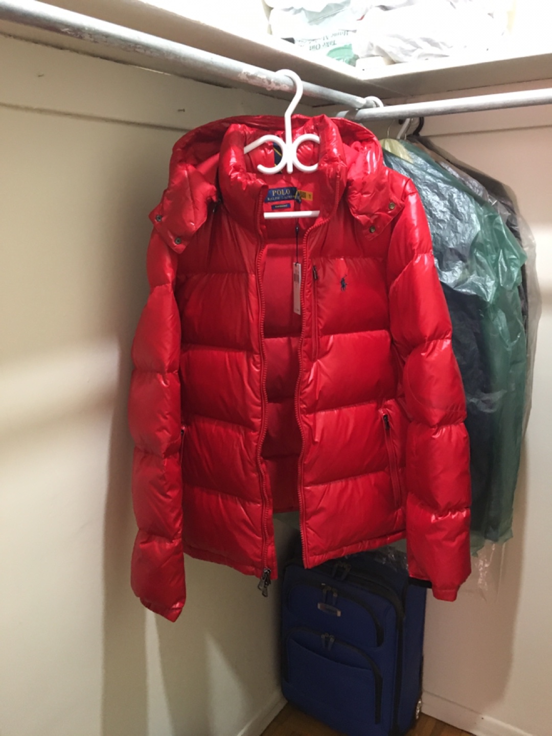 Polo Ralph Lauren Red Puffer Jacket - photo 3
