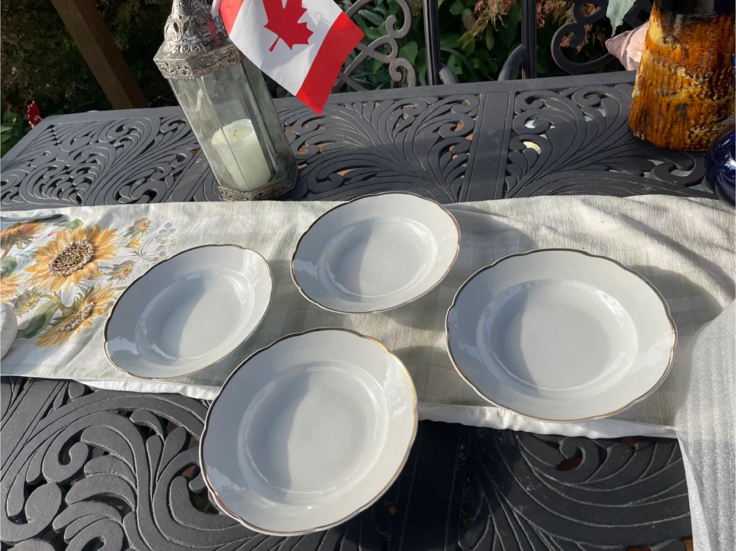 Cmielow Poland Fine China Plates (Set of 4) image indicator(5)