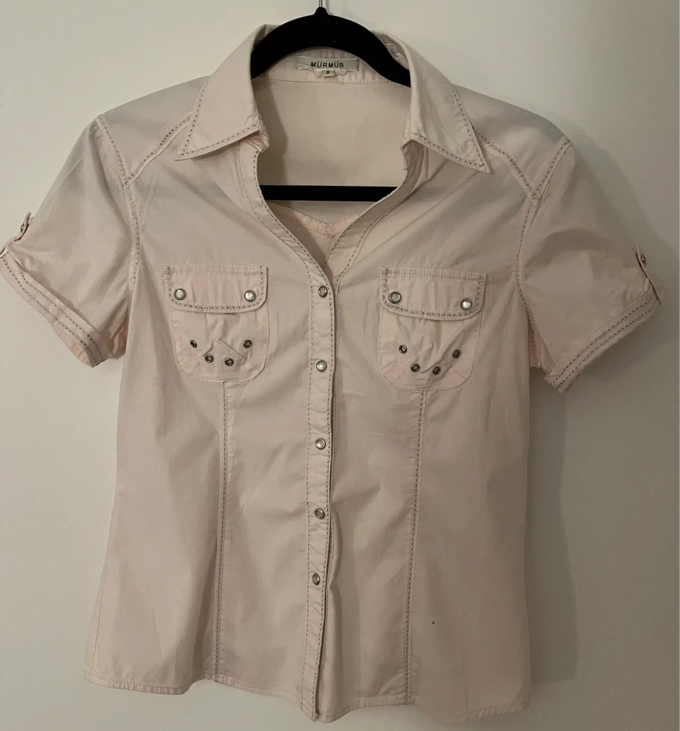 Pink Short Sleeve Top (Small) thumbnail