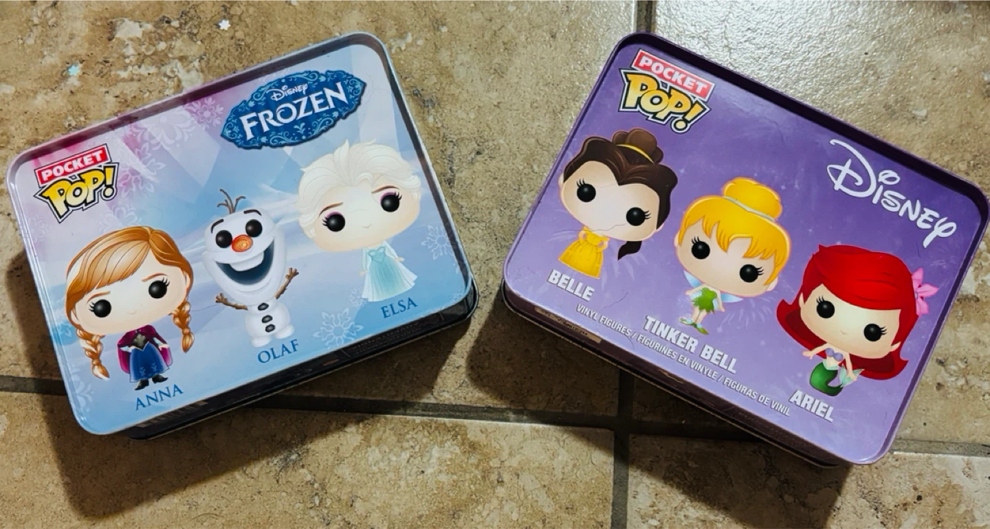 Disney Pocket Pop! Vinyl Figures - Frozen & Beauty