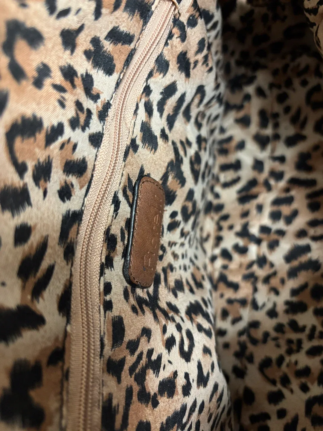 Brown Faux Leather Satchel Bag image indicator(6)