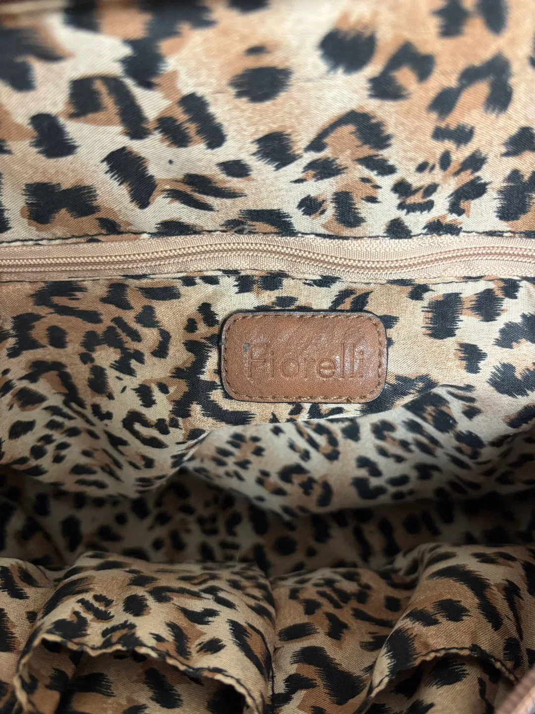 Brown Faux Leather Satchel Bag image indicator(7)