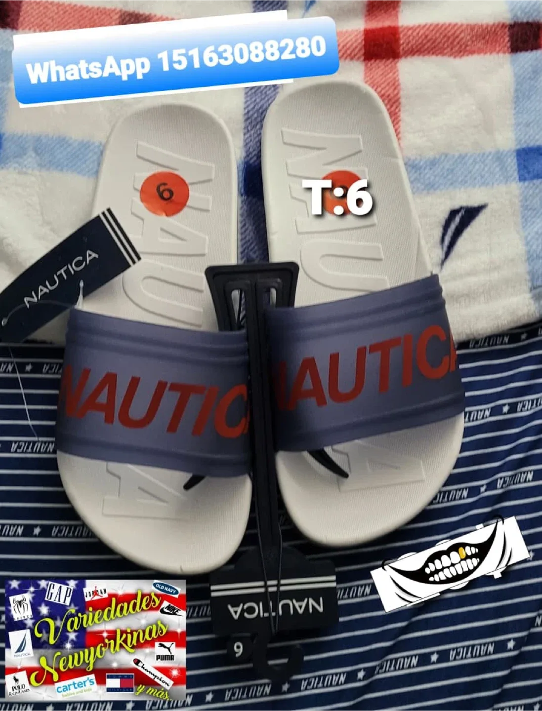 Nautica Slides - Size 6 thumbnail
