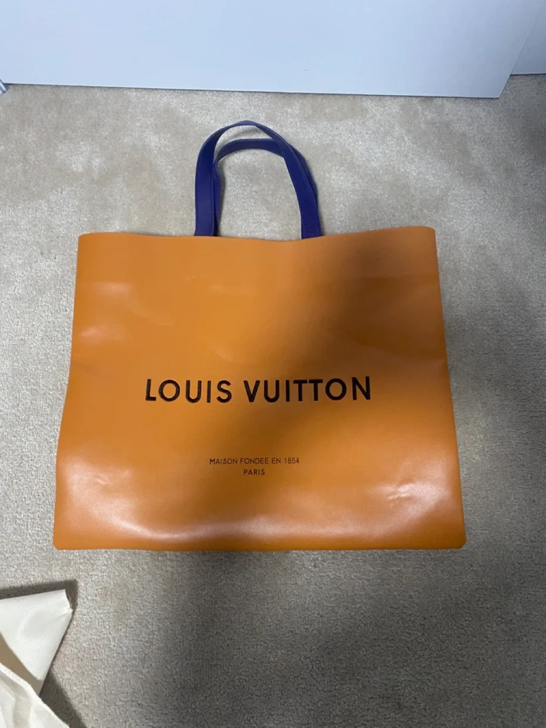 Louis Vuitton Orange Tote Bag thumbnail