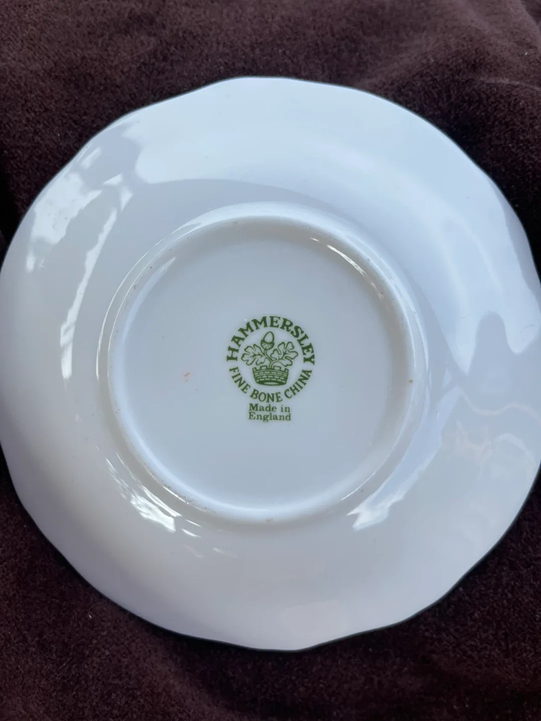 Hammersley Fine Bone China Saucer image indicator(3)