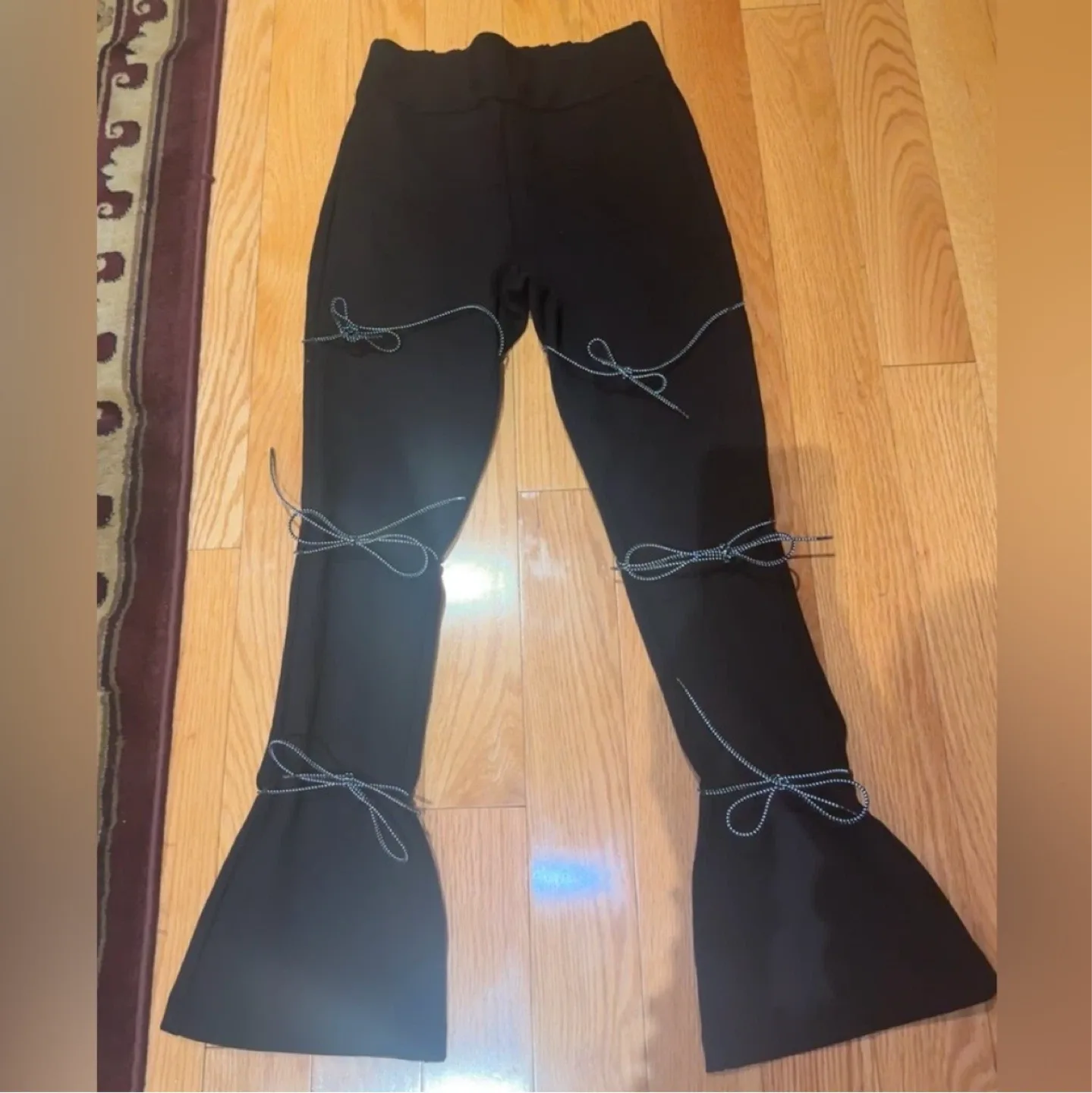 Maniere de voir Reflective bungee flare pants image indicator(4)