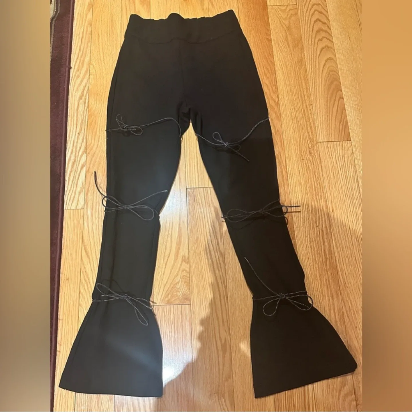 Maniere de voir Reflective bungee flare pants image indicator(3)