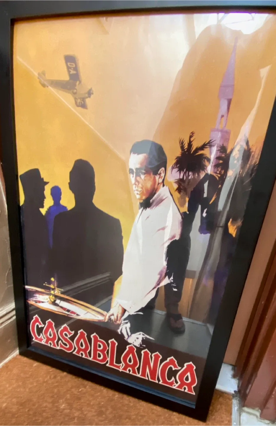 Casablanca Movie Poster Framed (Large) image indicator(3)