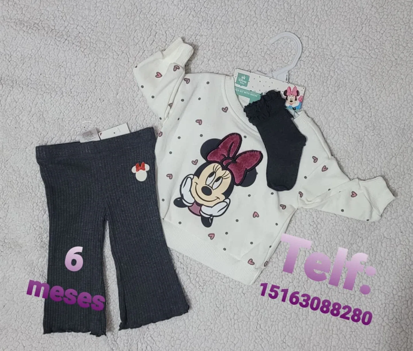 Disney Minnie Mouse Outfit - 6 Months thumbnail