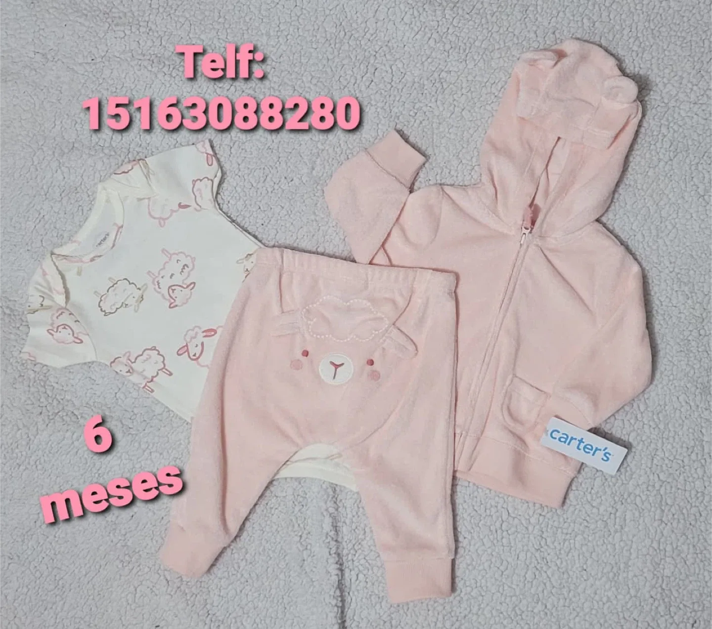 Carter's 3-Piece Outfit - 6 Months thumbnail