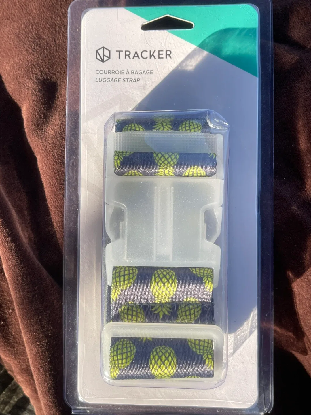 Tracker Luggage Strap - Pineapple Print image indicator(3)