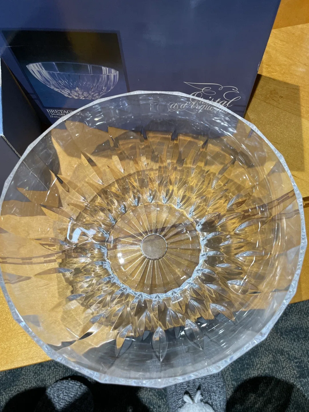 Cristal d'Arques Bretagne Crystal Bowl (New) image indicator(2)