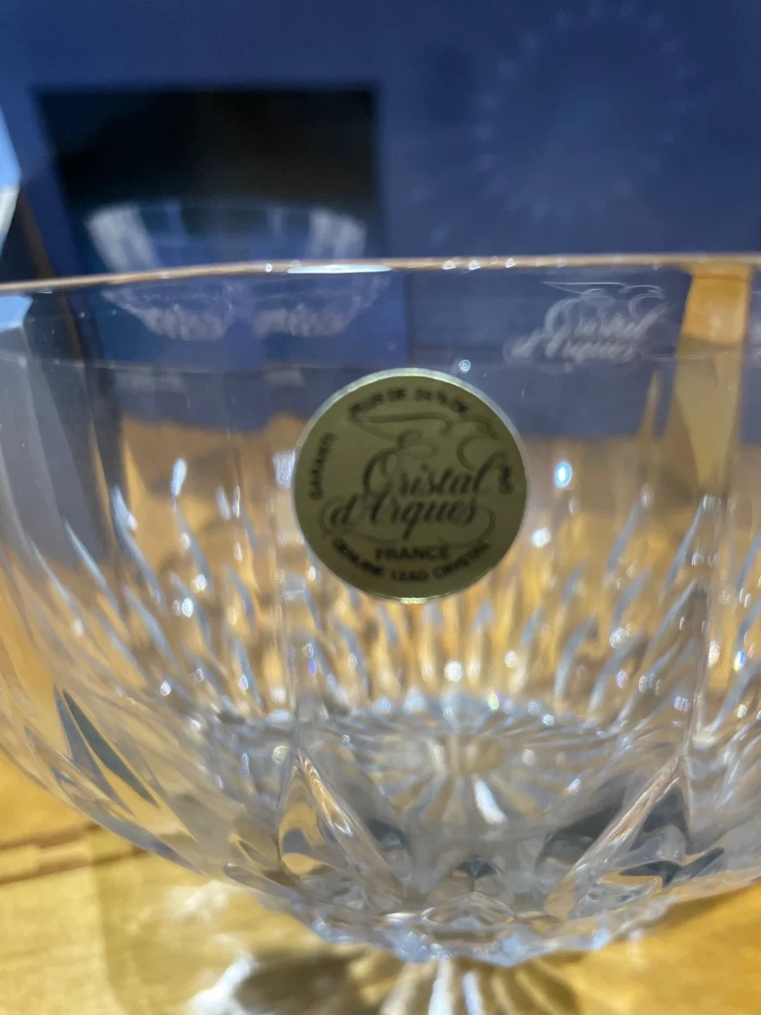 Cristal d'Arques Bretagne Crystal Bowl (New) image indicator(3)