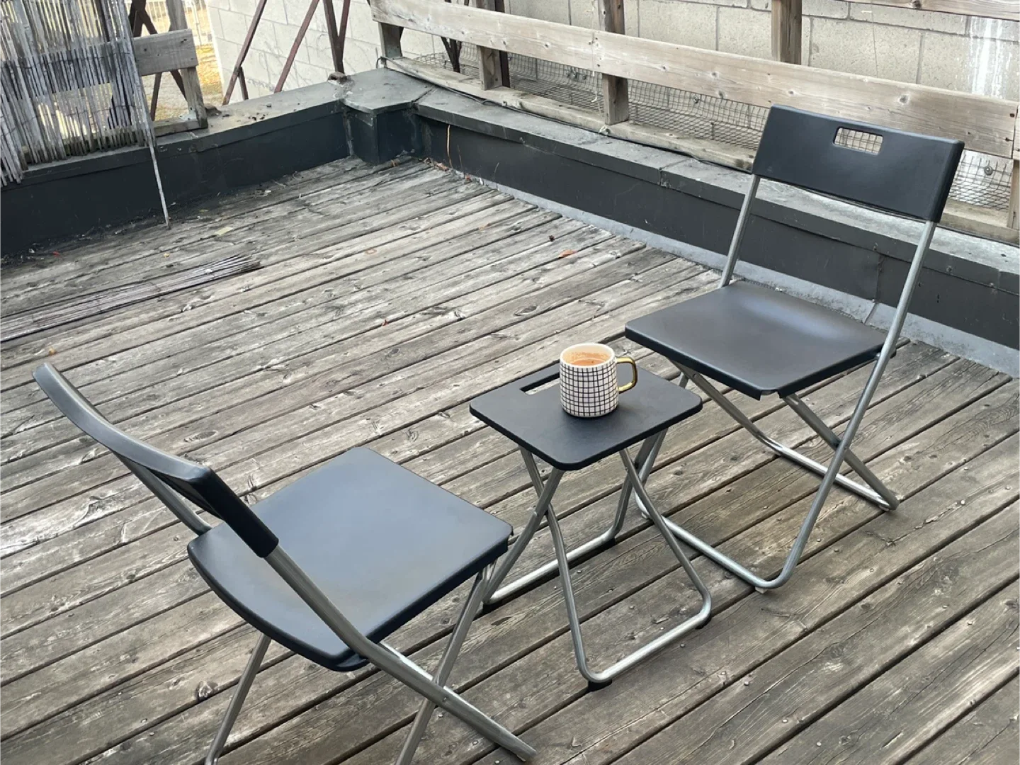 IKEA Folding Table and Chairs - Great for Small Spaces! image indicator(2)