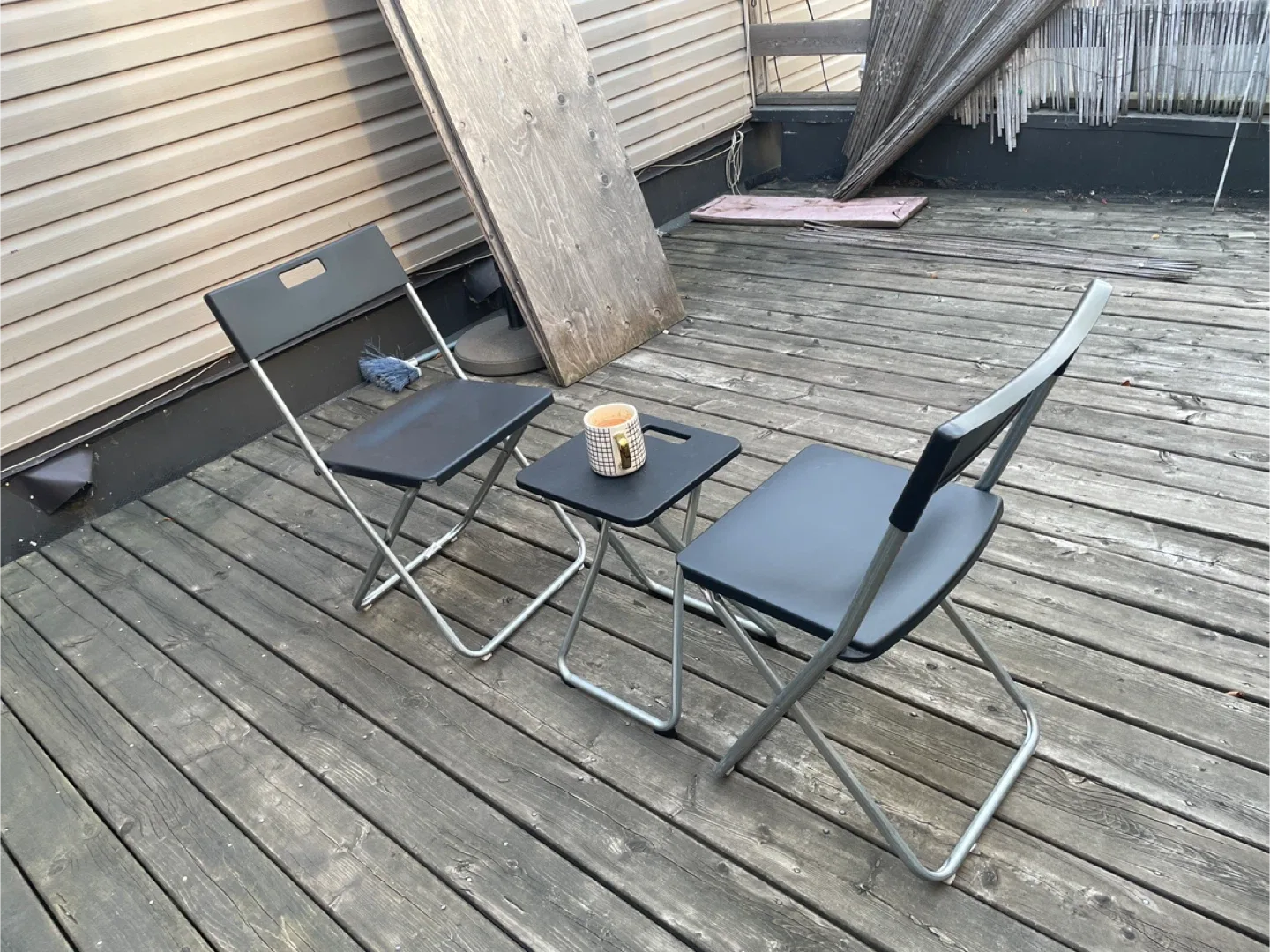 IKEA Folding Table and Chairs - Great for Small Spaces! image indicator(3)