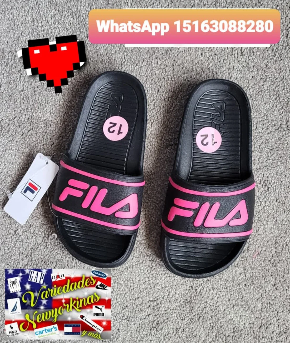 Fila Slides - Size 12 thumbnail