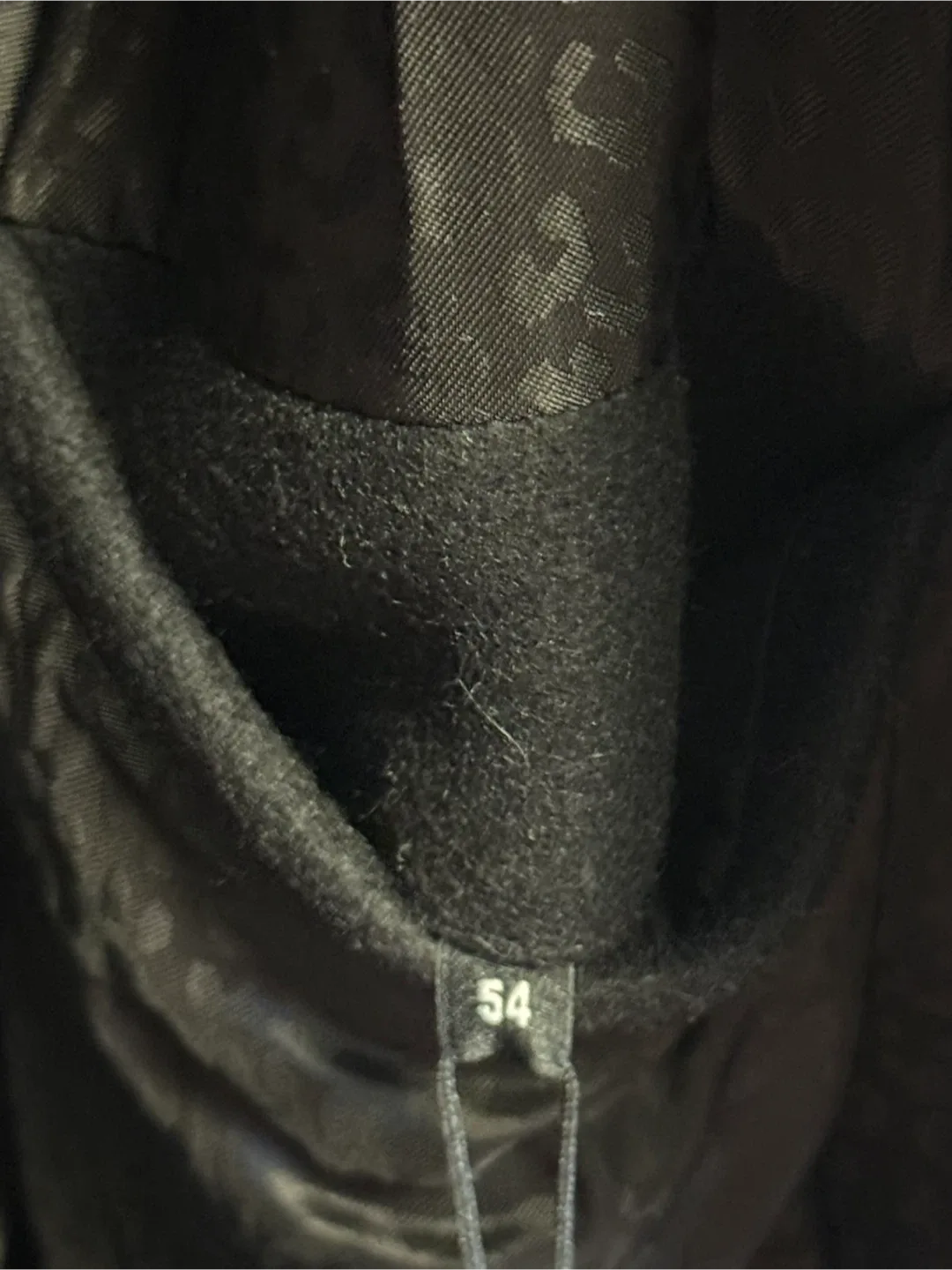 Brand New The Kooples Black Wool Blend Coat image indicator(7)