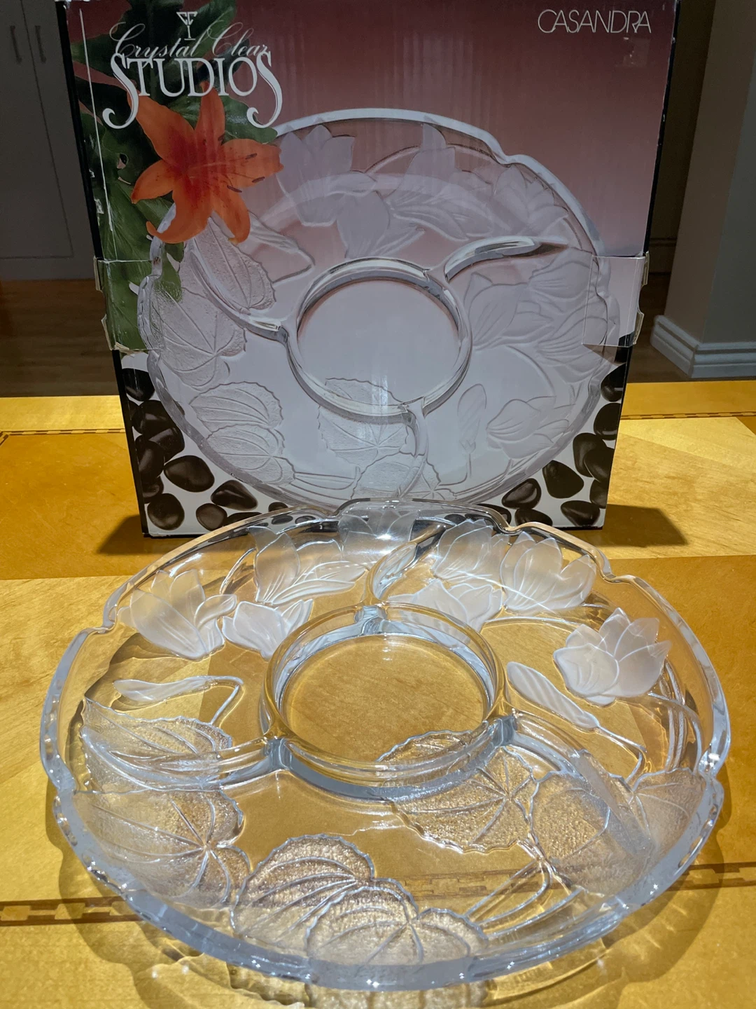 Crystal Clear Studios Casandra Serving Dish