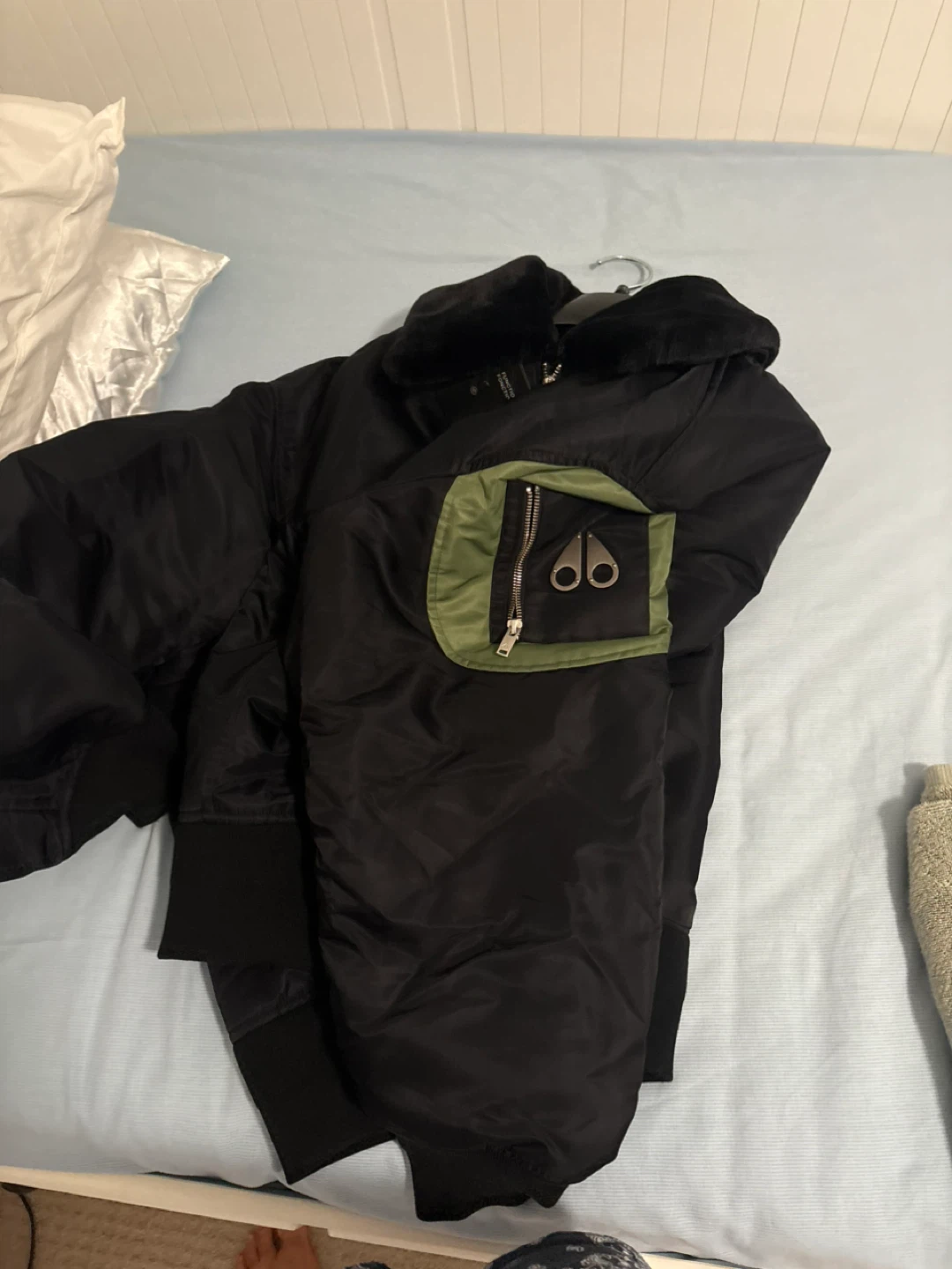 Moose Knuckles Bomber Jacket - Black