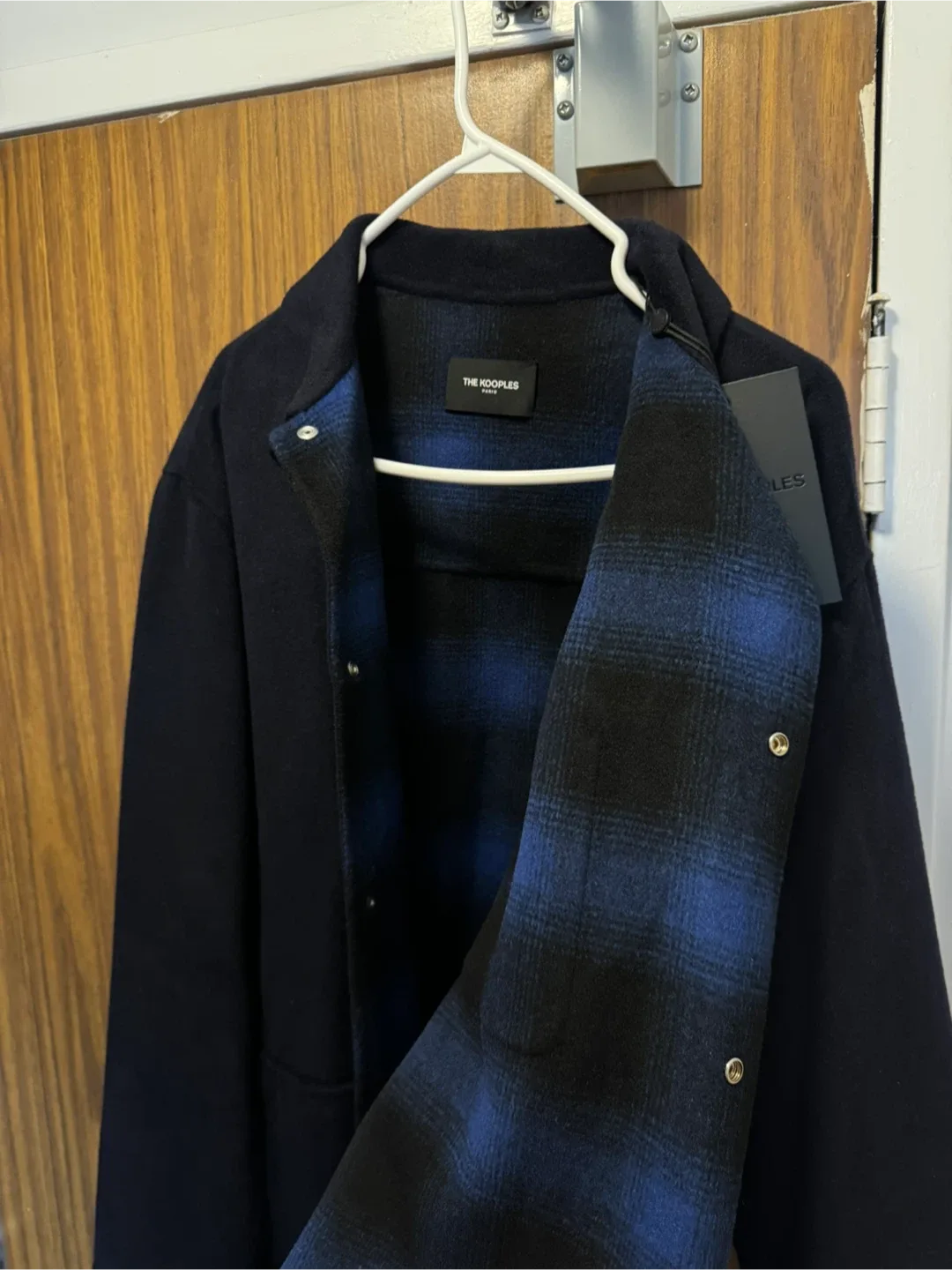 Brand New The Kooples Wool Overshirt - Size L image indicator(4)