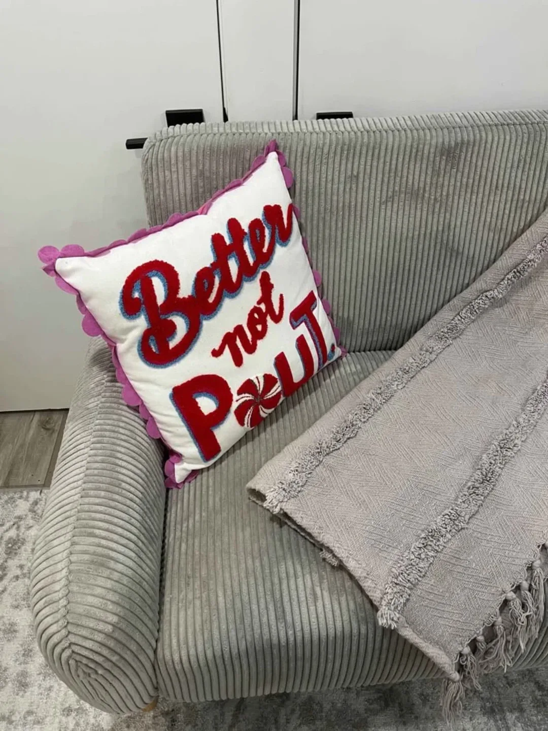 Grey Loveseat Sofa - 57" Wide image indicator(2)