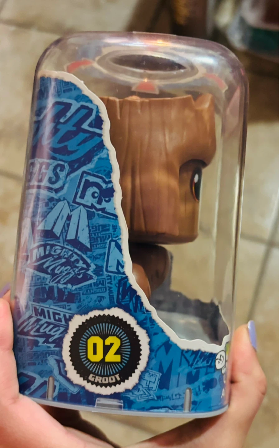 Marvel Mighty Muggs Groot Figure - photo 3
