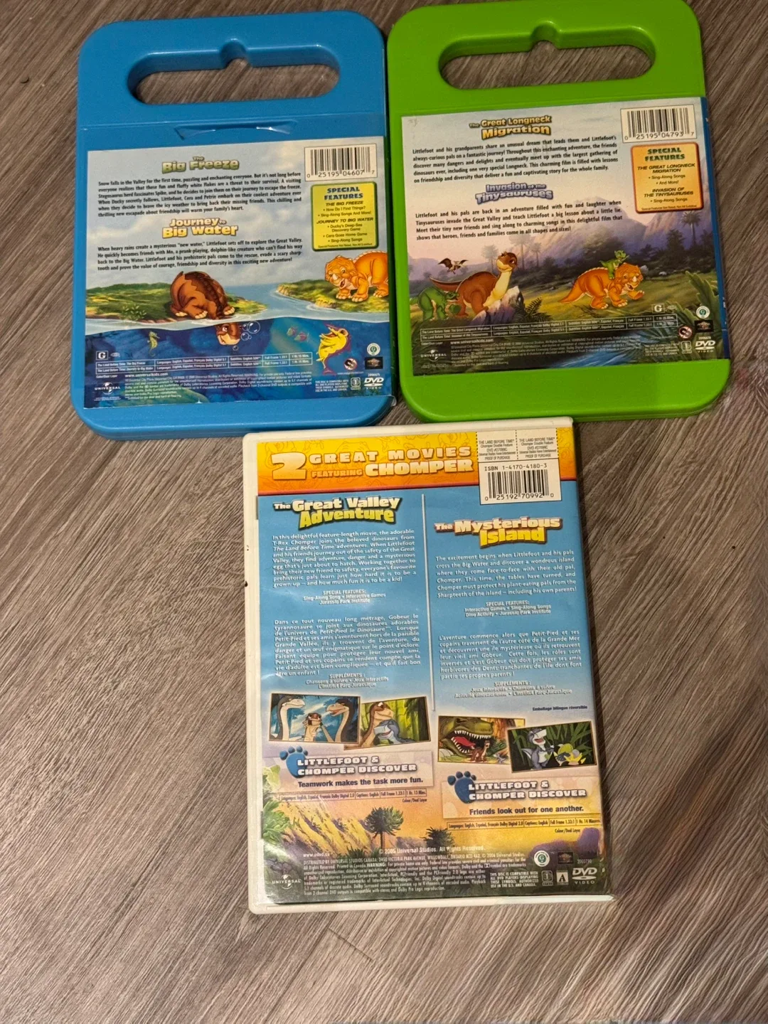 The Land Before Time Double Feature DVDs thumbnail