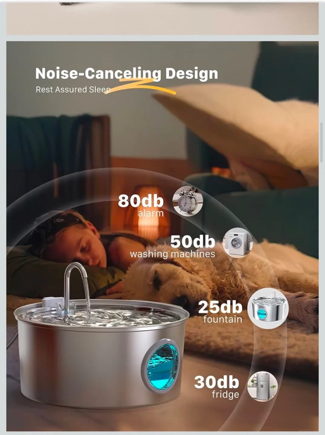 Dog water fountain image indicator(5)