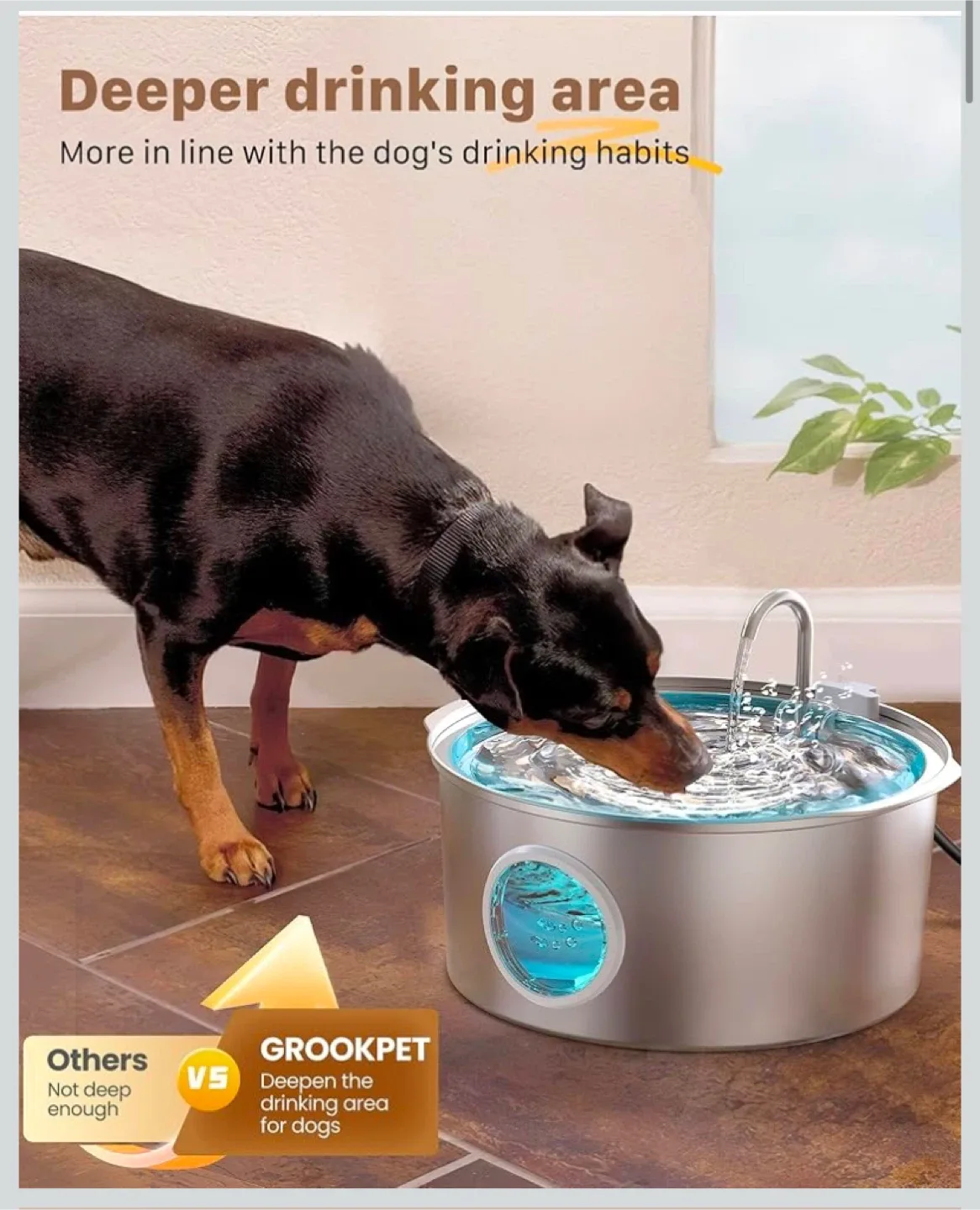 Dog water fountain image indicator(2)
