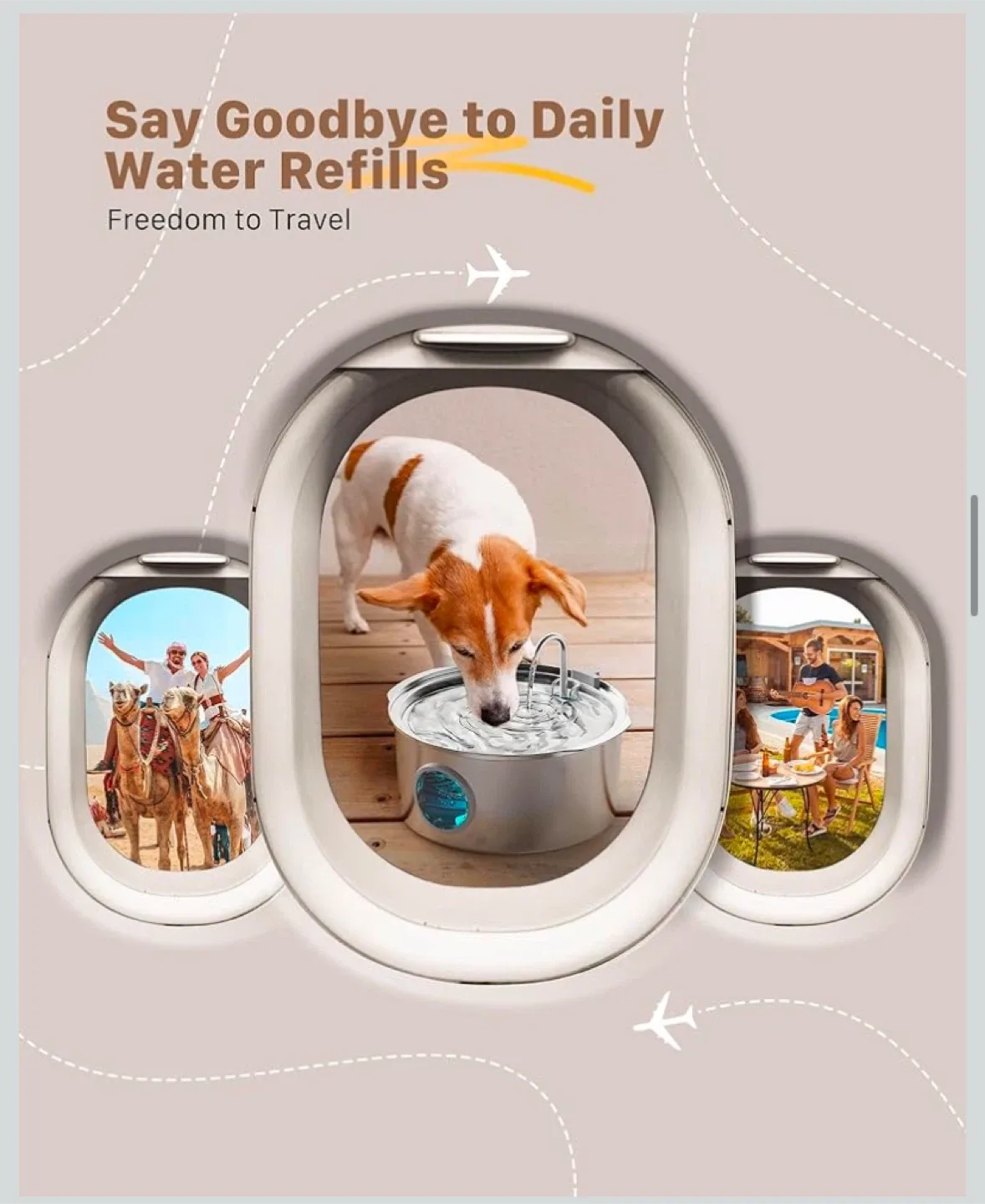 Dog water fountain image indicator(8)