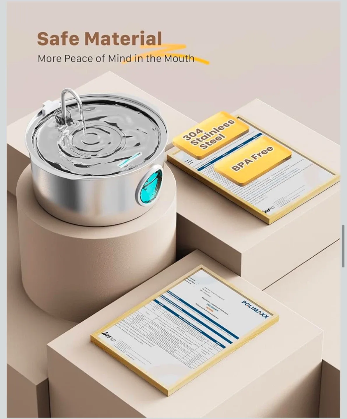 Dog water fountain image indicator(9)