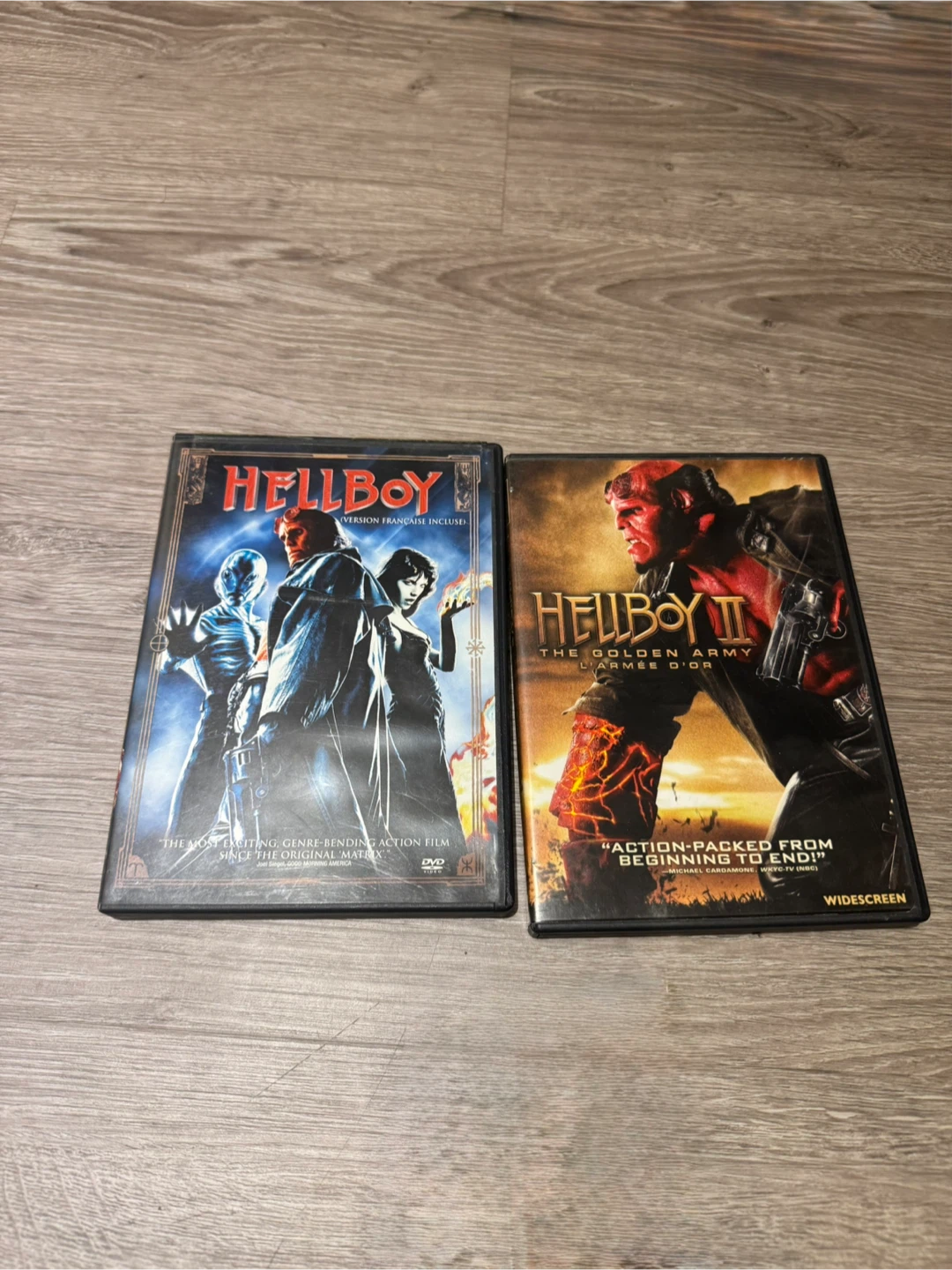 Hellboy & Hellboy II DVD Set
