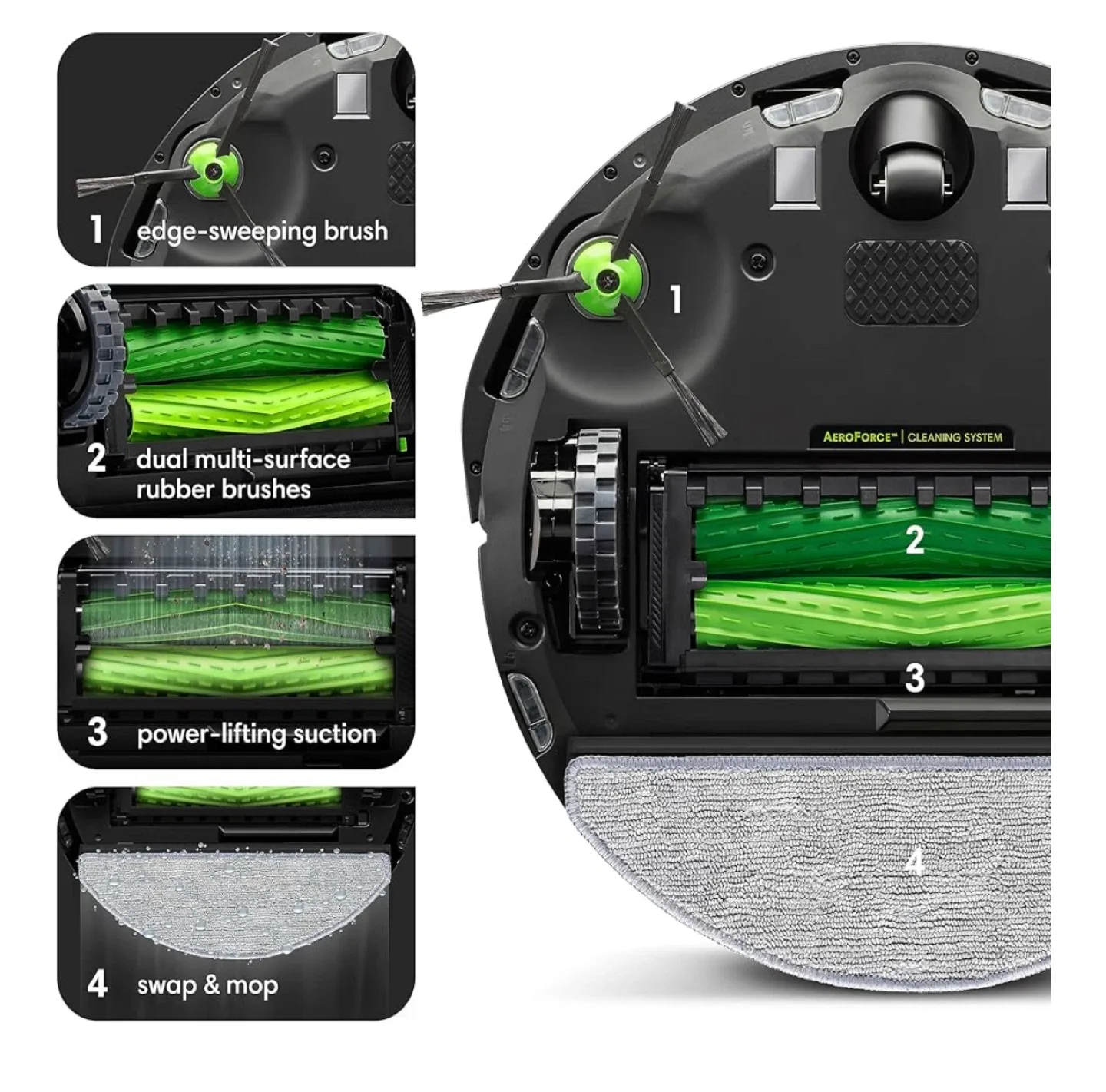 iRobot Roomba i5 Robot Vacuum & Mop- Great Condition! image indicator(6)