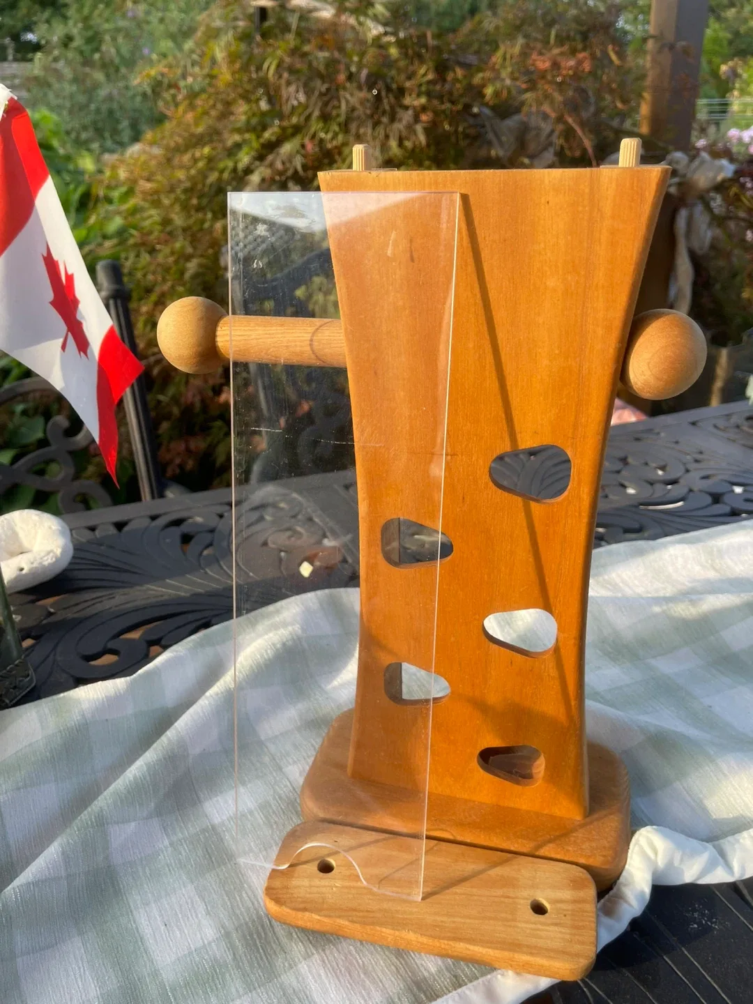 Vintage Wooden Marble Tower Toy image indicator(3)