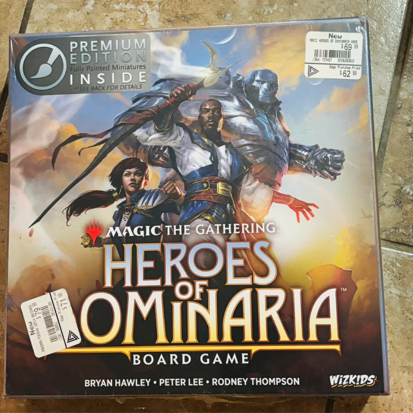 Magic The Gathering: Heroes of Dominaria Board Game thumbnail
