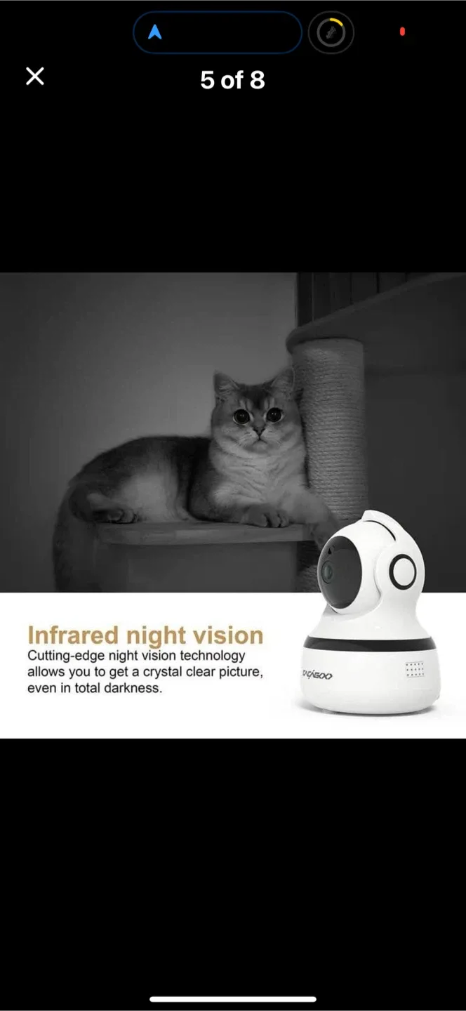 CACAGOO 1080P FHD Security Camera - White image indicator(5)