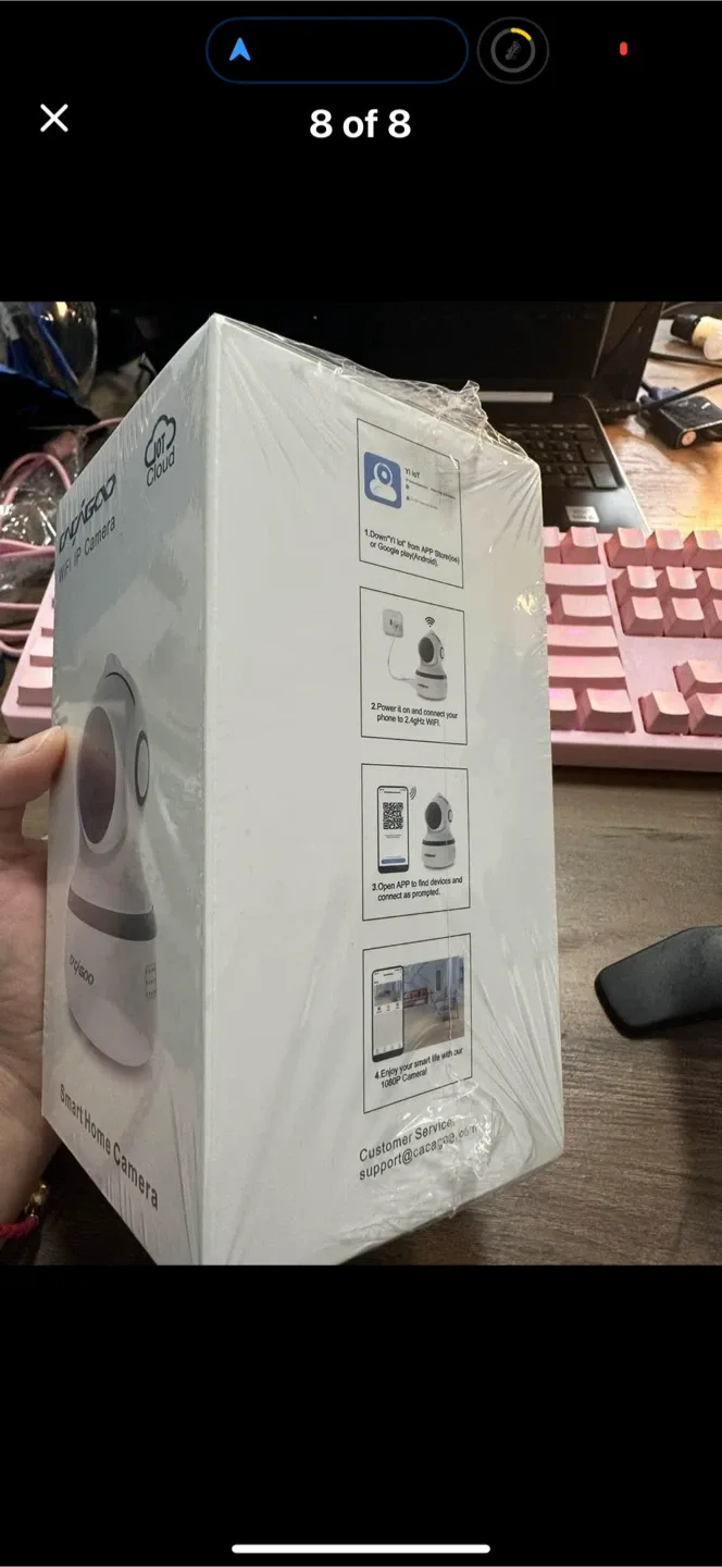 CACAGOO 1080P FHD Security Camera - White image indicator(8)