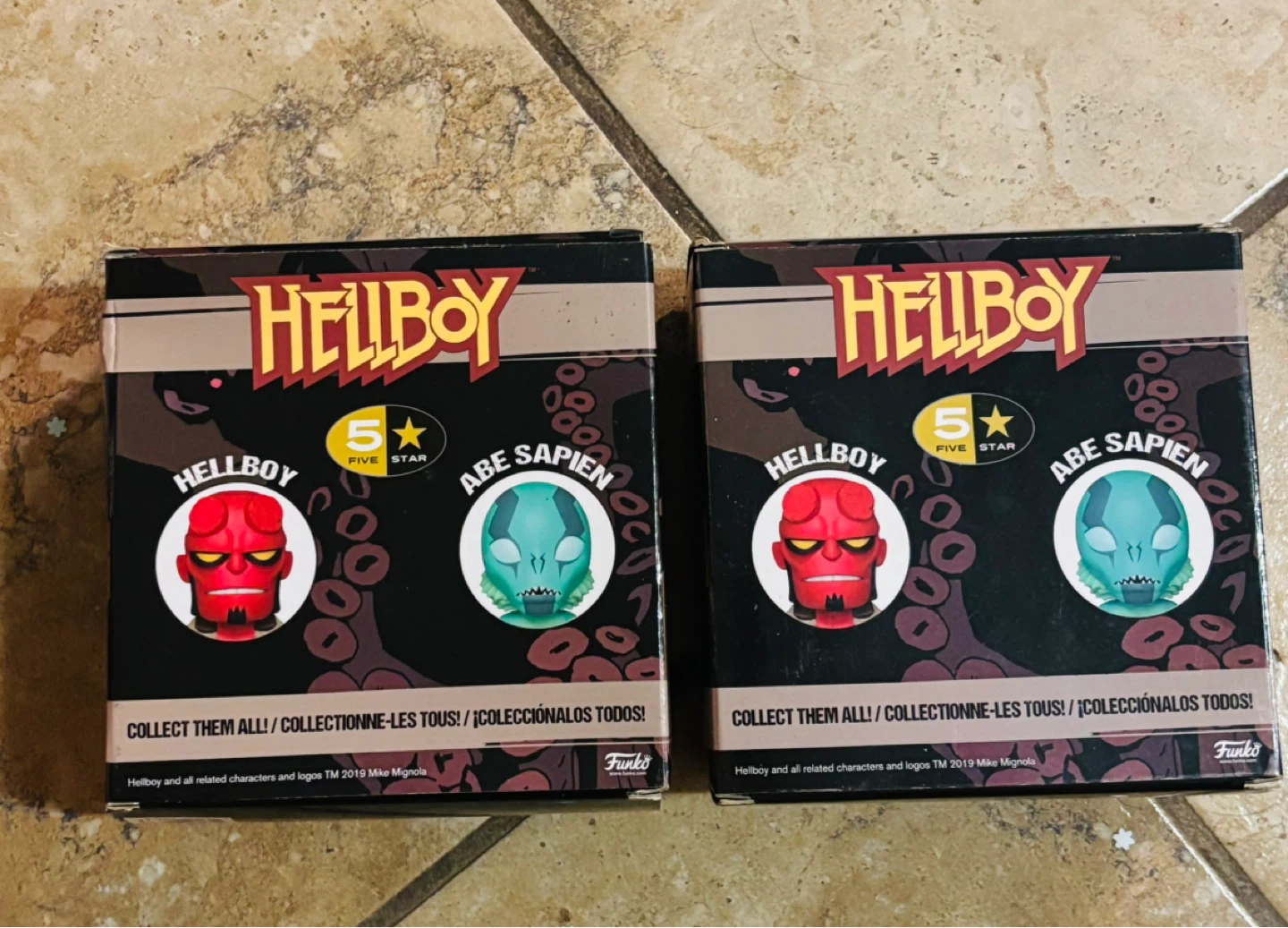 Hellboy & Abe Sapien Funko 5 Star Vinyl Figures - photo 2
