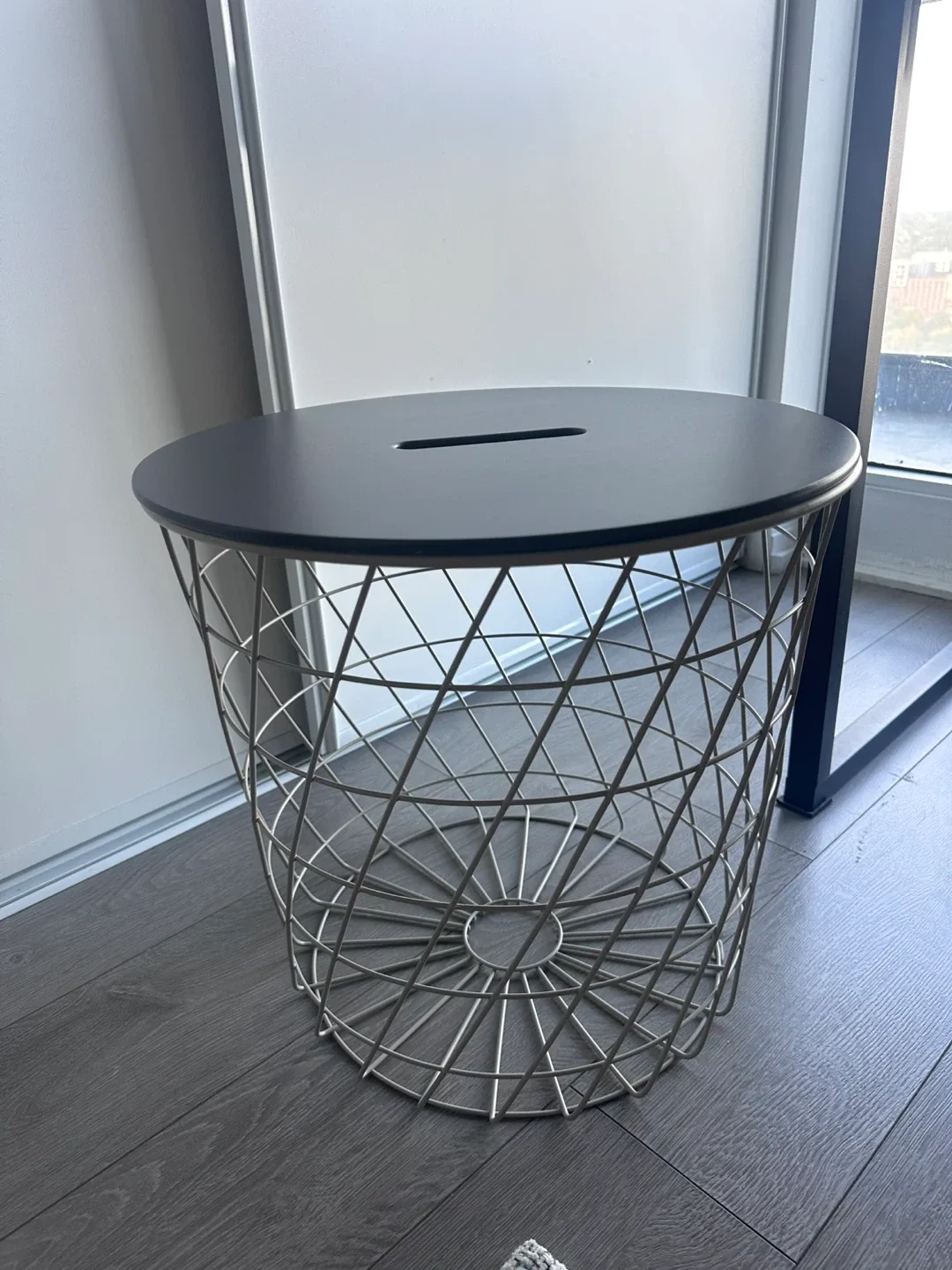 IKEA Kvistbro Storage Table - Black, 44cm image indicator(3)