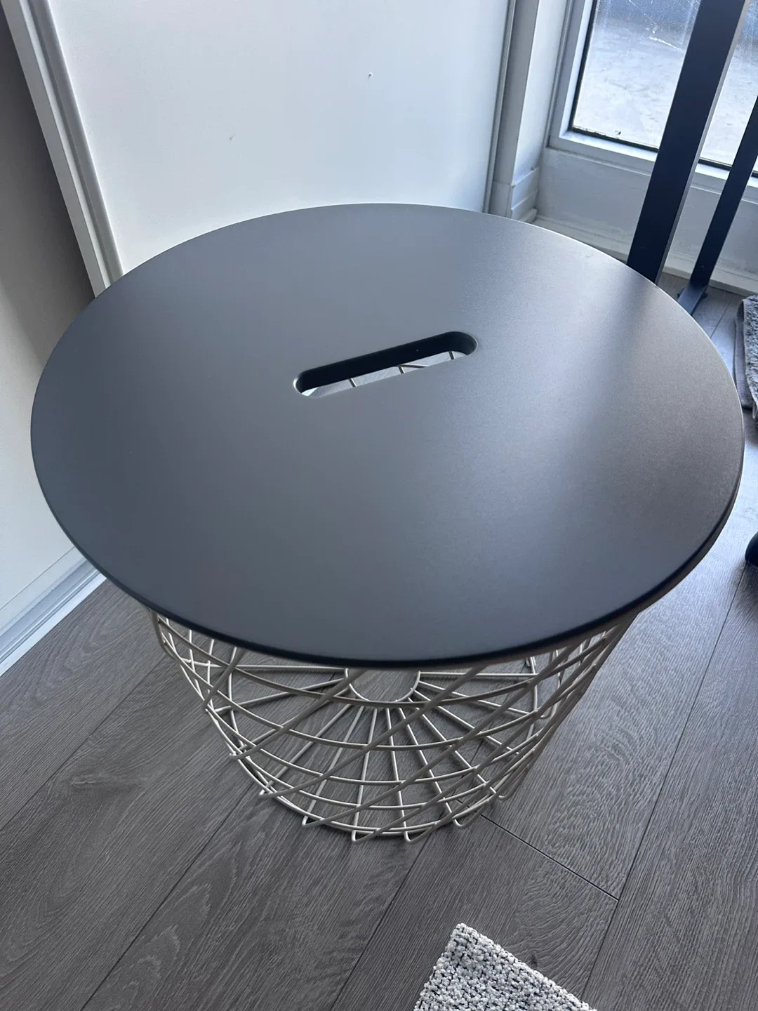 IKEA Kvistbro Storage Table - Black, 44cm image indicator(2)