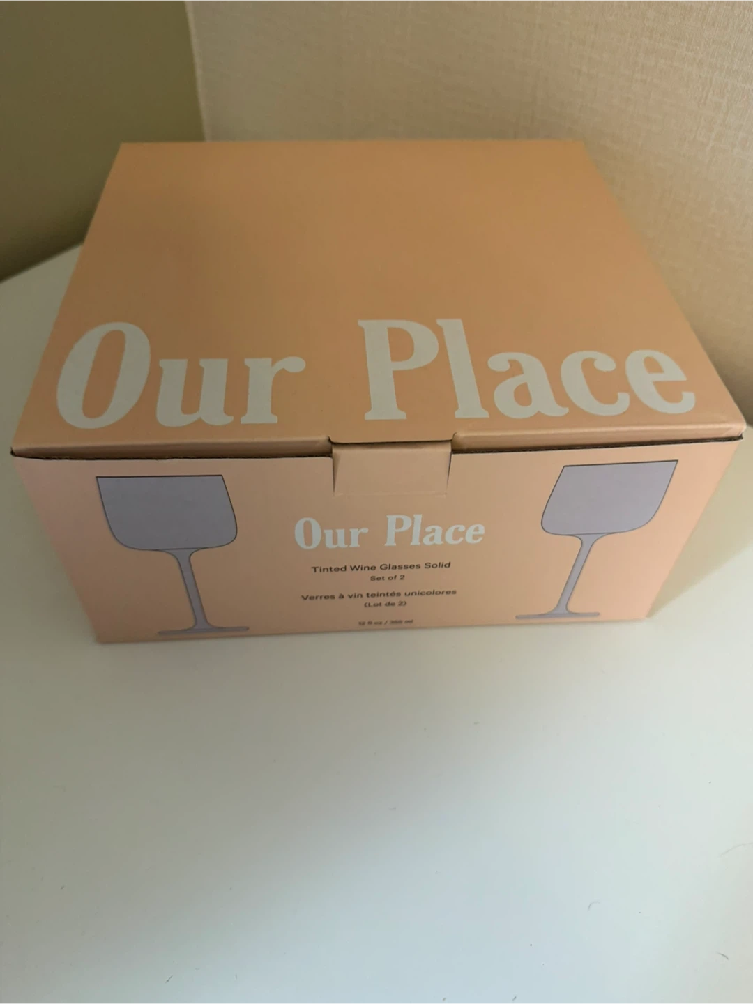 Our Place Tinted Wine Glasses - Set of 2