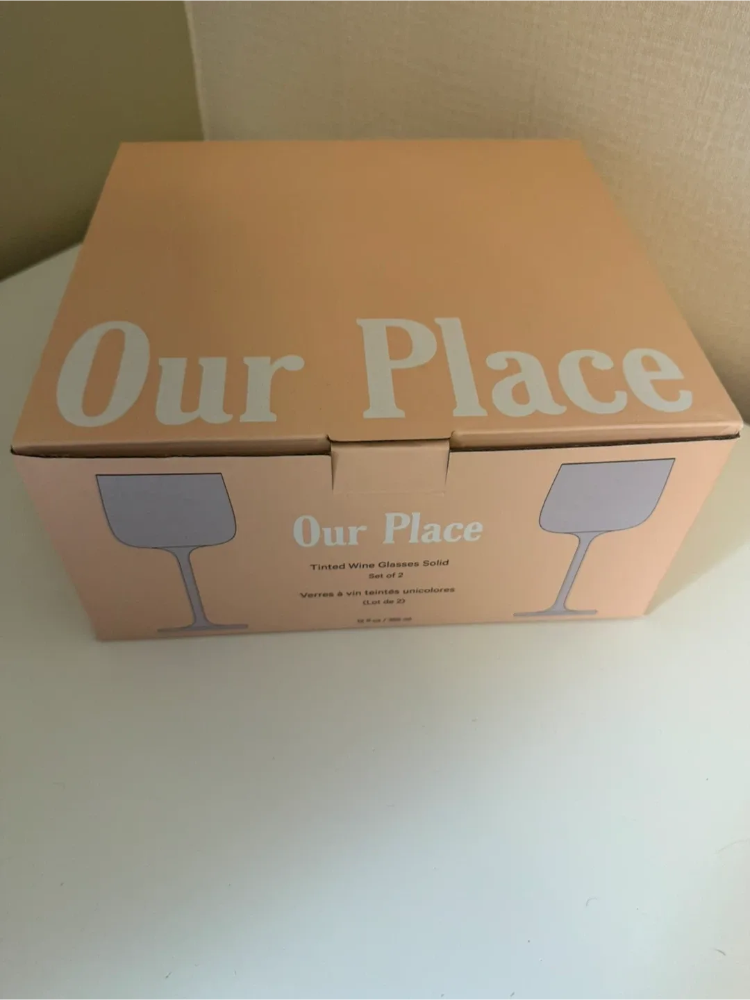 Our Place Tinted Wine Glasses - Set of 2 thumbnail