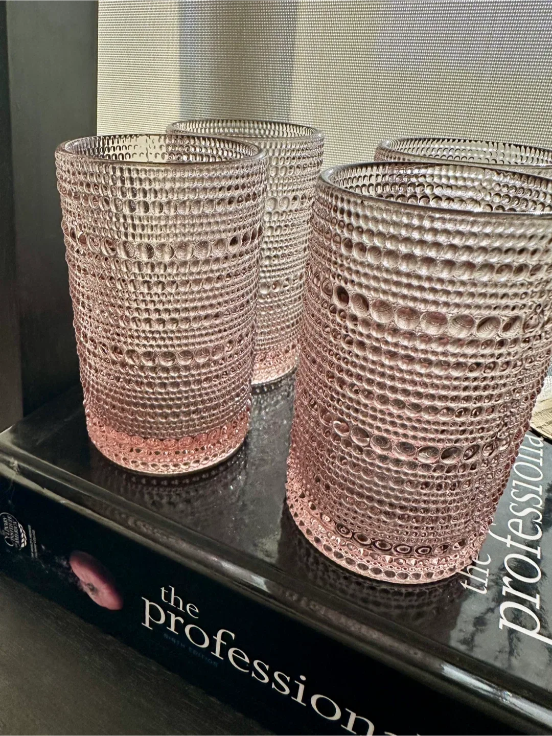Crate and Barrel Drinking Glasses - Set of 4 thumbnail