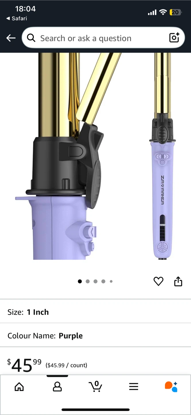 Rotating curling wand - photo 5