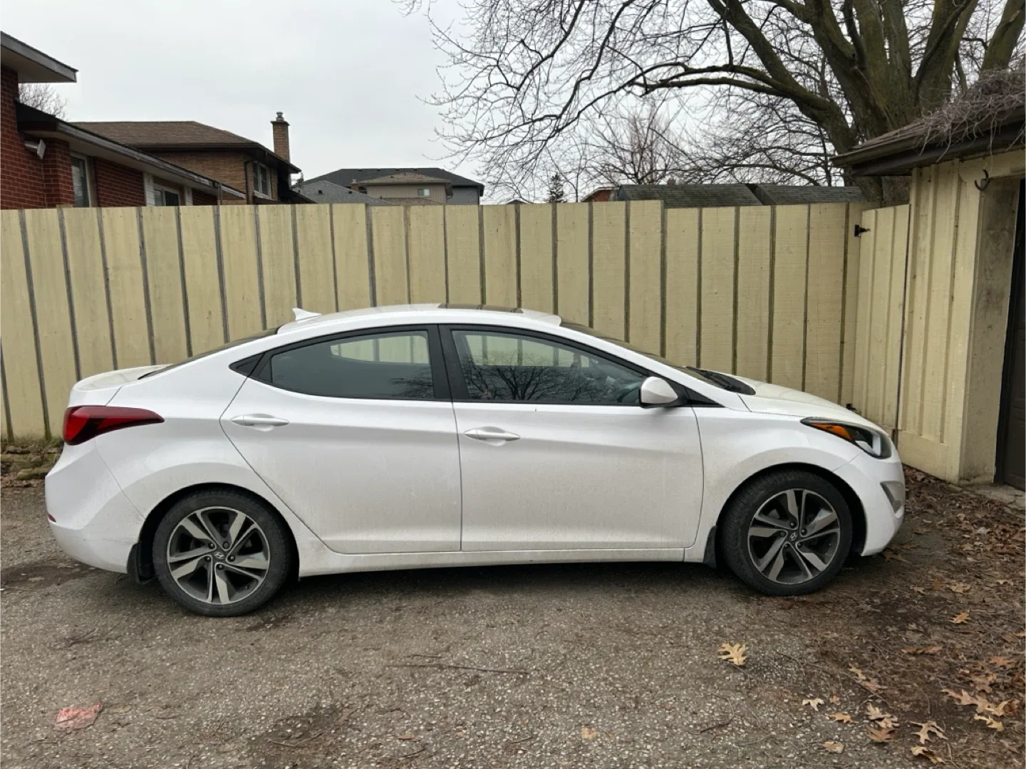 Hyundai Elantra White Sedan image indicator(3)
